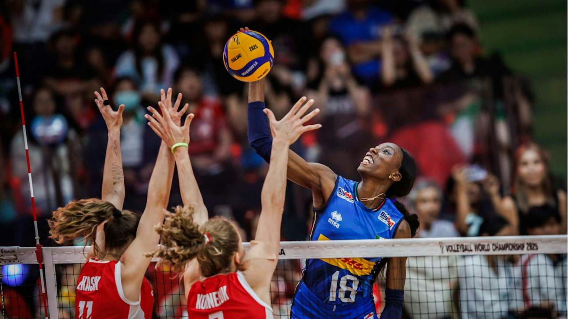 Italy makes short work of Poland, advances to FIVB Women’s World Championship semis
